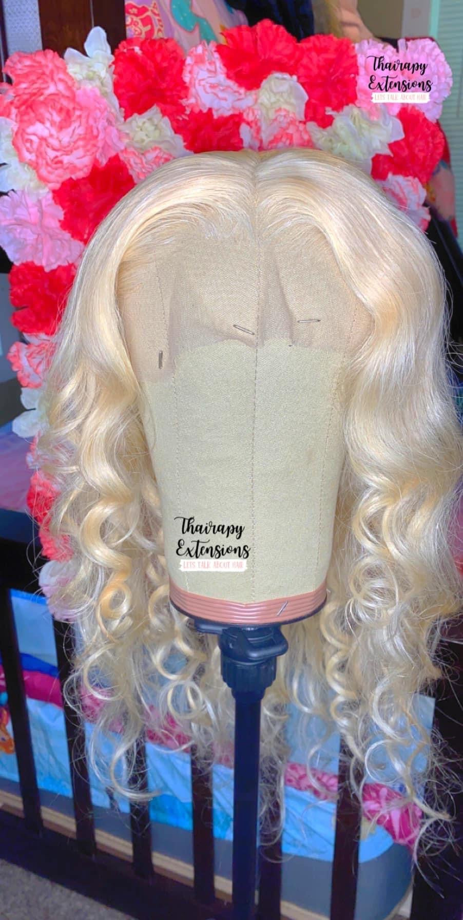 13x4 613 Transparent Lace Front wigs